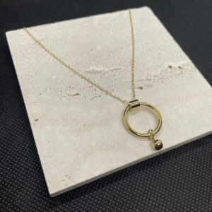 Collier Anne-Lise - Acier inoxydable doré