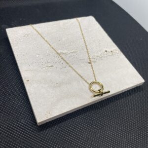 Collier Inès - Acier inoxydable doré