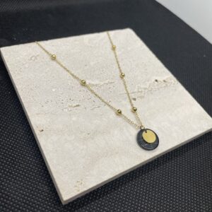 Collier Louna - Acier inoxydable doré
