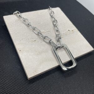 Collier Zoé - Acier inoxydable argenté