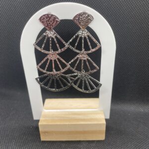 Boucles d'oreilles Aby - Acier inoxydable argenté